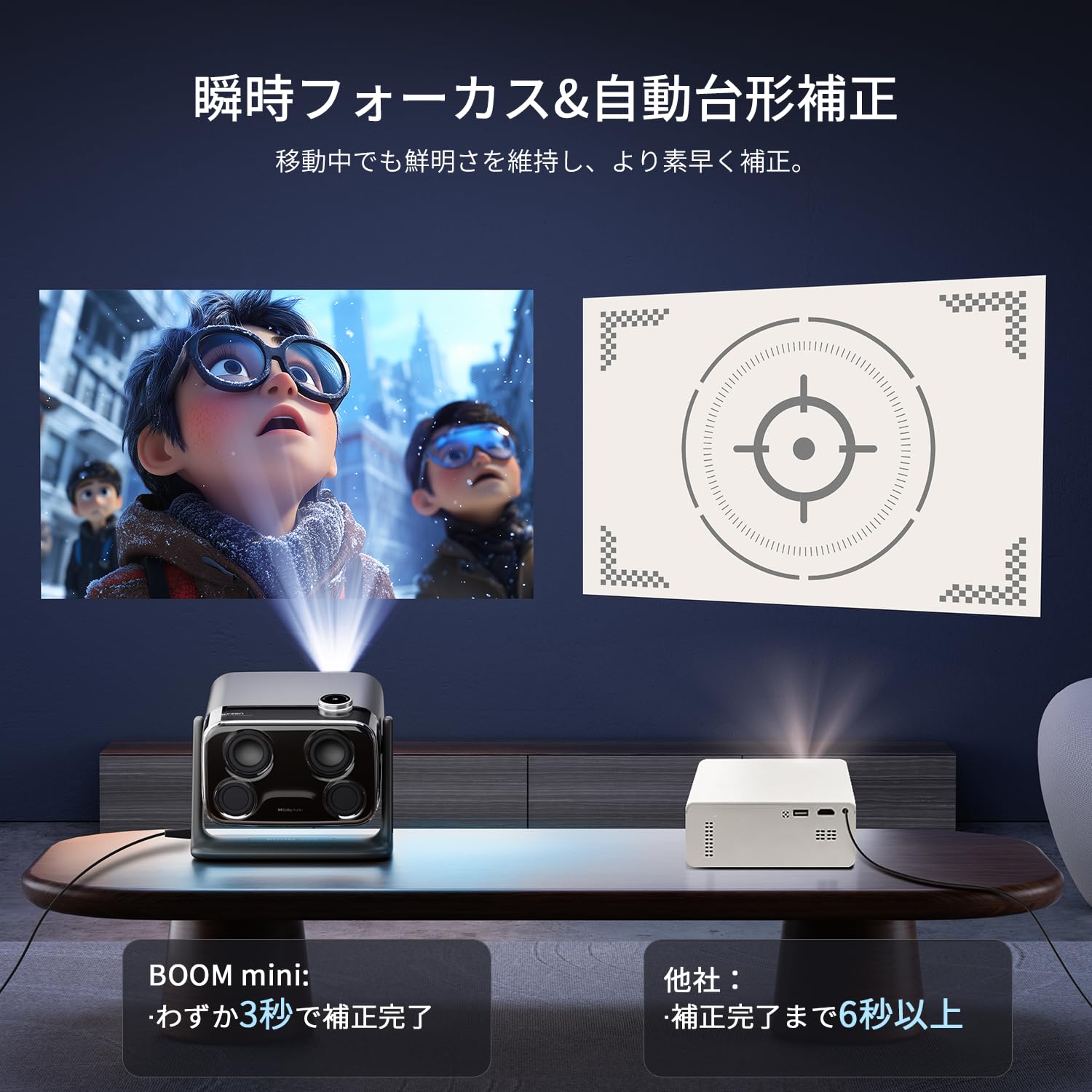 Amazon.co.jp: 【Google TV搭載·2025新型】Aurzen プロジェクター 家庭